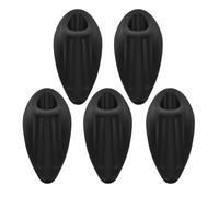 CONGARTENO 5Pcs Black Nylon Bike Frame Inserts Plugs for Internal Cable Routing, Bicycle Replacement Parts for Brake and Gear Cables, Compatible with Mountain Bikes
