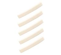 CONGARTENO 5pcs Bone Guitar Nuts Acoustic Guitar Parts Replacement for Improved Tone Sustain Vintage Instruments