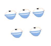 CONGARTENO 5pcs Boy Girl Outdoor Waist Bag Lightweight Crossbody Chest Pack for Boys and Girls Canvas Storage Bag for Travel and Daily Use