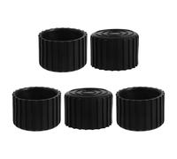 CONGARTENO 5pcs Heavy Duty Anti-vibration Exercise Equipment Pads Φ Offset Design Non-slip Shock Absorber Mats for Treadmill Stationary Bike Washer Dryer Floor Protection Hardwood Carpet