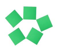 CONGARTENO 5pcs Large Green Microfiber Polishing Cloths Soft Instrument Cleaning for Guitar Violin Piano Saxophone Clarinet Cello Maintenance