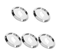 CONGARTENO 5pcs Magnetic Fireplace Cover Stove Proofing Childproof Door Knob Cover Stove Top Gas Knob Safety Door Safety Oven Lock Silver