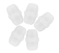 CONGARTENO 5pcs Ptfe Magnetic Stirrer Bars Stirring Rods for Laboratory Hot Plate Mixer Non Contact Uniform Mixing Tools for Solvent Stirring and Safety
