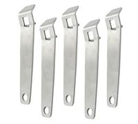 CONGARTENO 5Pcs Stainless Steel Vial Bottle Openers Medical Oral Liquid Vial Opener Tool Portable Mini Breaker Ergonomic Design for Healthcare Professionals Safe and Compact