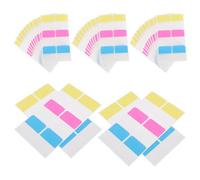 CONGARTENO 60pcs Writable Adhesive Index Tabs Medium Sticky Page Markers for Filing Book Classification Document Organization Planner Supplies with Reusable Colorful Flags