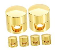 CONGARTENO 6pcs Aluminum Cable Anchors for Hanging Lights Ceiling Hooks with Aperture for Secure Cord Management and Easy Installation in Pendant Lighting Fixtures