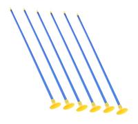CONGARTENO 6PCS Arrows for Bow with Strong Suction Cups Plastic Arrows for S Outdoor Play and Birthday Parties Bright Archery for Boys