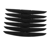 CONGARTENO 6pcs Car Door Guards Thickened Scratch Bumper Strips Collision Protection for Front and Rear Doors Impact Resistant with Trim to Fit Design Bumper Protector