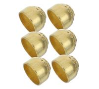 CONGARTENO 6pcs Cooker Hob Protector Gas Stove Flame Tongues Distributor Cores Inserts for Gas Hob Fire