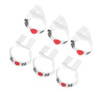 CONGARTENO 6pcs Japanese Chef Headbands Traditional Samurai Karate Hairbands for Sports Kitchen Use and Costume Parties Comfortable Quick-dry Unisex Accessories with Authentic Design