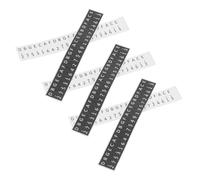 CONGARTENO 6pcs Key Kalimba Note Stickers for Beginners Ultra-thin Thumb Piano Keyboard Decals with Precise Staff Labels Music Training Aid to Finger Positioning and Scale Learning