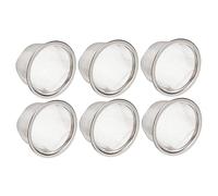 CONGARTENO 6pcs Stainless Steel Mesh Tea Filters Teapot Infuser Inserts Food Grade Strainers for Loose Leaf Tea Brewing and Steeping