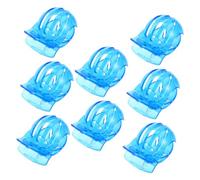 CONGARTENO 8pcs Golf Ball Alignment Marker Clips Sturdy Plastic Line Drawing Stencil for Golf Putting Precision Marking Tool to Aim and Performance the Blue