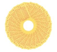 CONGARTENO 900Pcs Yellow Sacrifice Paper for Ancestor Funeral Worship Traditional Tomb-sweeping Day Offering Paper Money for Blessing Wisdom Health Wealth and Prosperity