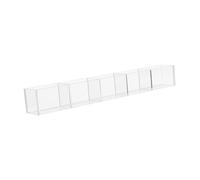 CONGARTENO Adhesive Storage Organizer for Straws Easy Installation Flexible Configuration Reduces Counter Clutter Efficient Kitchen Management