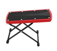CONGARTENO Adjustable Folding Guitar Footstool with Non Slip Metal Base Portable Height Adjustable Footrest for Classical and Acoustic Guitar Players Multiinstrument Use and Durable Design