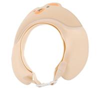 CONGARTENO Adjustable Hair Washing Hat with Elastic Band Up to Cartoon Bathing Cap for Full Ear Eye Protection Shampoo Shield for Shower Bath