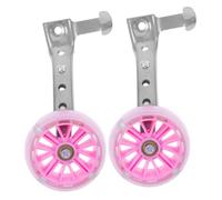 CONGARTENO Adjustable Height Bicycle Training Wheels with Heavy Duty Rear Stabilizers for Boys and Single Speed Bikes Construction for Easy Balance and Quick Installation