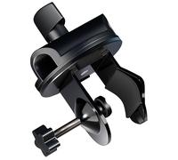 CONGARTENO Adjustable Mic Clamp with Rotating Knob Metal Desk Mount Clip for Microphone Boom Arm Compact Microphone Stand Accessory for Live Streaming Podcasting and Recording