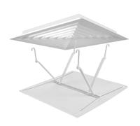 CONGARTENO Air Conditioner Deflector Square Vent Baffle for Central Air Conditioning White Compatible with Home Office Protects From Direct Wind Blasts Enhances Comfort