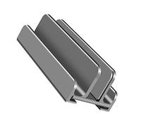 CONGARTENO Alloy Vertical Laptop Holder Adjustable Laptop Organizer Stand Ergonomic Base for Home Office Use Stylish and Durable Design
