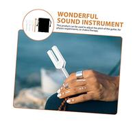 CONGARTENO Aluminum Alloy Tuning Fork with Hammer and Storage Bag Musical Instrument for Sound Therapy Chakra Healing Guitar Pitch Physics Experiments Easy to Use