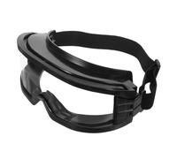 CONGARTENO Anti-Fog Fire Protective Safety Goggles Black, High Temperature Resistant Dustproof Windproof Eye Protection for Industrial Use, Chemistry, Painting, and Construction