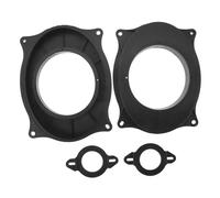 CONGARTENO Automotive Speaker Adapter Spacer Ring for Car Door Speaker Bracket Plastic Construction Enhances Sound Quality for Front Doors Fits Multiple Vehicle Models Reliable Audio Upgrade