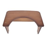 CONGARTENO Bamboo Bathroom Toilet Stool Non-Slip Pooping Foot Stool for Adults Small Stepping Stable and Safe Squat Aid for Household
