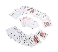 CONGARTENO Braille Playing Cards for the Visually Impaired, Oversized Poker Cards Embossed Dots, Braille Teaching Tools for Blind Adults and, Family Game Deck