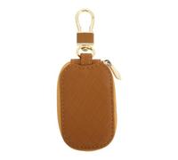 CONGARTENO Car Key Fob Cover Sturdy Fake Leather Key Holder Organizer Pouch with Elegant Stitching Compatible with Portable Protective Wallet Case