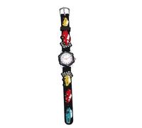 CONGARTENO Cartoon Boys and Girls Watch Car Pattern Wristwatch for Boy Girl Fun Design for Boys and Girls Material for Outdoor Adventures and Everyday Use Black