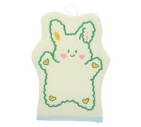 CONGARTENO Cartoon Kids Bathing Glove Rabbit Shape Scrub Glove Baby Bath Mitt Bunny Crochet Applique for Children Bathing