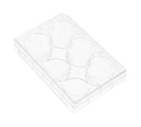 CONGARTENO Cell Culture Plate Plastic Tissue Culture Dish for Laboratory Use Transparent Container for Cell Growth and Experimentation in Life Science Research