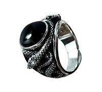CONGARTENO Chic Snake Finger Ring for Women Durable Jewelry Accessory for Cosplay Daily Wear Unique Black Design Comfortable Fit for Yourself Loved Ones