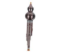 CONGARTENO Chinese Traditional Cucurbit Flute Hulusi Instrument for Beginners C Key with Pure Sound Quality Portable and Comfortable Texture for Daily Practice and Performances