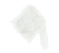 CONGARTENO Christmas LED Light Up Faux for Women Xxl White Outwear Jacket with Built in Lights for Stage Party Rave and Holiday Cosplay Events