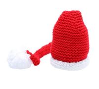 CONGARTENO Christmas Long Tail Knit Hat Warm Pom Pom Cap for Photography Newborn Winter Crochet Santa Hat Photo Prop for Boys