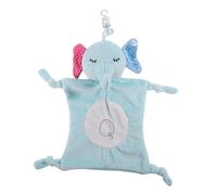 CONGARTENO Comforter Towel Elephant Pattern Soft Plush Animal Soothing Towel for Newborns Cognitive Development and Gentle Skin Touch