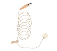 CONGARTENO Compact Clip-on Lapel Interview Microphone Small Portable 3-pin Xlr Mic for Streaming, Speech, and Recording Use in Professional Interviews