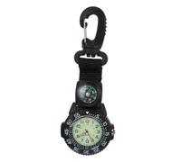 CONGARTENO Compass Wall Watch Outdoor Backpacker Pocket Watch Nylon Strap for Hiking Camping Survival