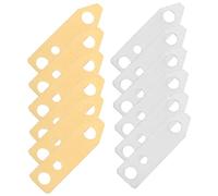 CONGARTENO Copper Zinc Electrode Strips Science Kit for DIY Fruit Battery Physics Teaching Research Tools Educational Family Bonding Activities