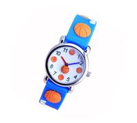 CONGARTENO Creative Basketball Digital Watch for Kids Boys and Girls Featuring Dial Scale and Lightweight Design, Sturdy Plastic and Stainless Steel Materials for Everyday Wear