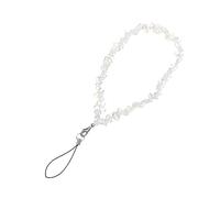 CONGARTENO Crystal Agate Mobile Phone Chain Phone Lanyard Natural Gemstones for Daily Use Fashion Accessory Lightweight Design for Easy Carrying for Smartphone Users Who Love Unique Jewelry