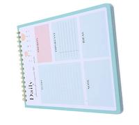 CONGARTENO Daily Date Plan Pad for Homeschool Work Lightweight Portable Notepad with Efficient Scheduling for Management and Task Organization Convenient Study Planner with Comfortable Design