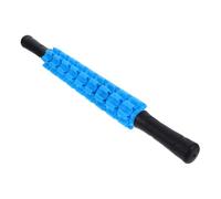 CONGARTENO Deep Tissue Fascia Roller Gear Yoga Stick for Muscle Massage and Trigger Point Relief Manual Athletic Roller for Deep Relaxation Enhanced Flexibility and Workout Blue Massager for