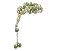 CONGARTENO Delicate Islamic Rosary Beads Natural Agate Prayer Accessories for Worship and Decoration Smooth Feel and Unique Design for Men and Women Random Color