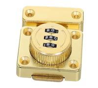 CONGARTENO Double Door Password Lock Zinc Alloy Cabinet Latch Keyless Combination Security Lock for Wardrobes Home Furniture No-Drill Installation Privacy Protection