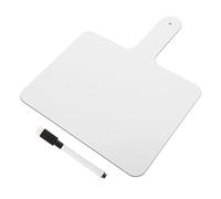 CONGARTENO Double Sided Dry Erase Whiteboard Answer Paddle for Students Classroom Teaching Portable Handheld Scoreboard Kit with Writable Boards for Voting and Writing Games