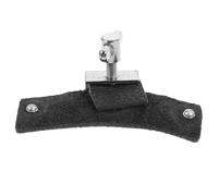CONGARTENO Drum set pads leather mute cushions with harmonic stickers for drum kit silencing in studio and live performance